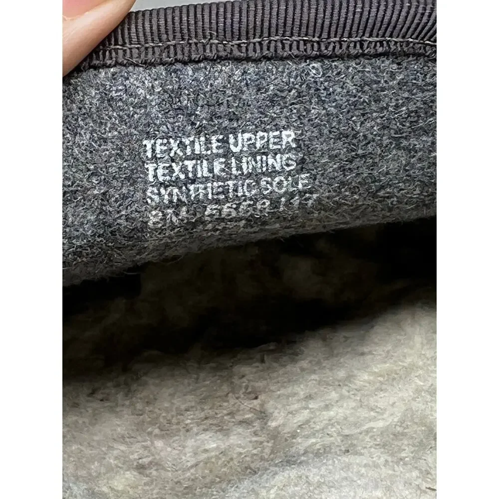 Tory Burch Billy Quilted Velvet Faux Fur Lined Slipper 8